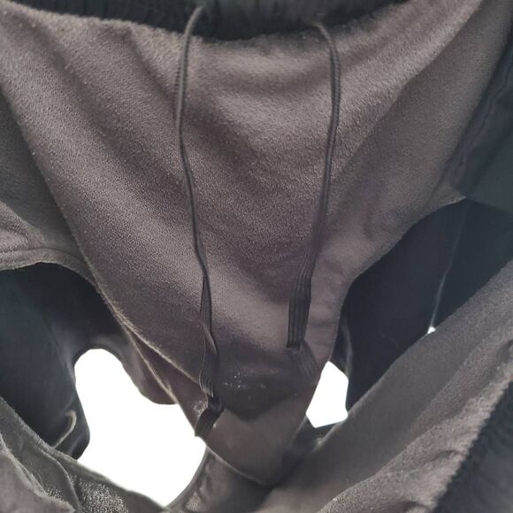 Nike Dri-Fit Elastic Waist Drawstring Lined Pull-on Running Shorts Black Medium - Picture 8 of 9